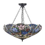 Interiors1900 111887 Sullivan - Satin Black 3 Light Pendant