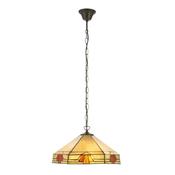 Interiors1900 111989 Nevada - Satin Black 3 Light Pendant