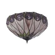 Interiors1900 112188 Hutchinson - Satin Black 2 Light Flush