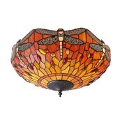 Interiors1900 70721 Dragonfly Flame - Satin Black Flush