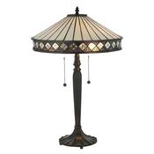 Fargo - Satin Black 2 Light Table Lamp image