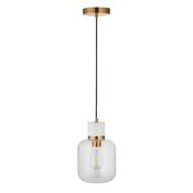 Endon 120661 Travi - White Volakas Marble Pendant image