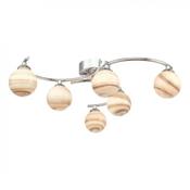 Dar_Vol3 ATI6450-07 Atiya - Polished Chrome 6 Light Semi-Flush