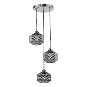 Dar_Vol3 FAB0338 Fabrienne - Satin Nickel 3 Light Cluster