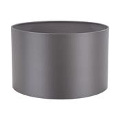 Dar LYR1439 Lyris - Shade Only - 35 cm Grey Cotton Drum Shade