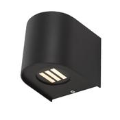 Dar ORV3222 Orville - Matt Black LED Up &amp; Down Wall Lamp image