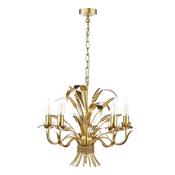 Dar PHA0535 Phaedra - Gold 5 Light Centre Fitting