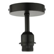 Dar_Vol3 SF0122 Accessory - Matt Black Semi Flush Bracket E27