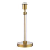 Dar SYL4275 Sylvester - Base Only - Antique Brass Table