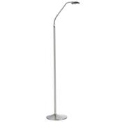 Dar WEL4946 Wellington - Satin Chrome LED Floor Lamp