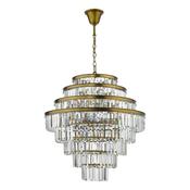 Rhapsody - Bronze 12 Light Chandelier with Crystal image