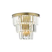 Rhapsody - Bronze 3 Light Wall Lamp with Crystal image
