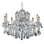 Cork Lighting CF9010/9CR Toledo - Chrome 9 Light Chandelier