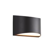 Cork Lighting EL2045/DARKGRY Clarisa - Dark Grey Bulkhead