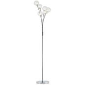 Cork Lighting FL9455/6CR Blarney - Chrome 6 Light Floor Lamp