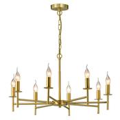 Cork Lighting LF1824/8MB Passo - Painted Gold Centre Fitting