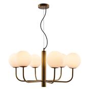 Cork Lighting LF2330/6BR Taishan - Brushed Brass Centre