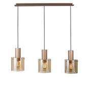 Cork Lighting PF1607/3AMB Vintage - Copper over Island Fitting