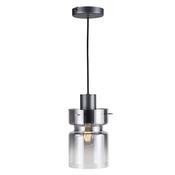 Cork Lighting PF2207/1GRY Camden - Grey Pendant with Glass