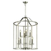 Cork Lighting PF24756/4+4SN Adare - Nickel Lantern