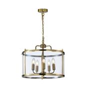 Zaros - Antique Brass 5 Light Lantern Pendant image