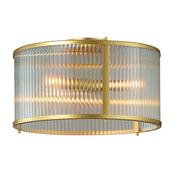 Cork Lighting SF5018/4GLD Carter - Painted Gold 4 Light Flush