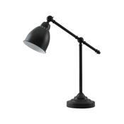 Angle - Matt Black Desk Lamp image