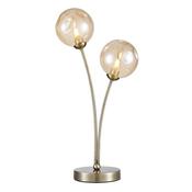 Cork Lighting TL9455/2AB Blarney - Antique Brass Table Lamp