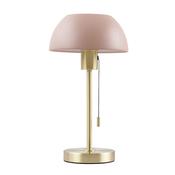 Bella - Brass Desk Lamp with Pink Shade image