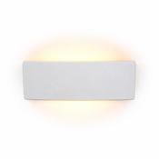 Delta - White Plaster Up &amp; Down Wall Lamp image