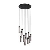Searchlight 10879-13BK Moonbeam - Black 13 Light LED Cluster