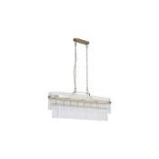 Searchlight 11400-8GO Lara - Brushed Gold over Island Fitting