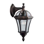 Capri - Outdoor Rustic Brown Downlighter Wall Lamp image