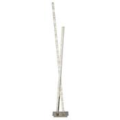 Clover - Chrome LED Floor Lamp with Crystal 4000K image