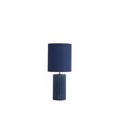 Searchlight 22353AZ Groove - Navy Blue Table Lamp