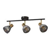 Searchlight 23801-3SM Westminster - Black Spotlights