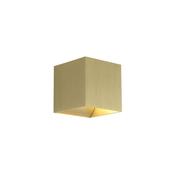 Newton - Gold Up &amp; Down Square Wall Lamp image