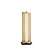 Searchlight 25154-1BK Thread - Gold Mesh &amp; Matt Black LED