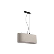 Searchlight 30503-3BK Hessian - Black 3 Light Fitting