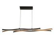 Searchlight 32104-1BK Bloom - Black LED over Island Fitting image