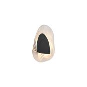Destiny - Matt Black LED Wall lamp with Cloudy Glass Diffuser image