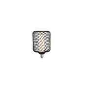Searchlight 36605BK E27 Dimmable Black Wire Mesh Bulb