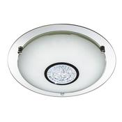 Searchlight 3883-41 Portland - Mirrored LED Flush