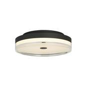 Searchlight 42651-30BK Cyprus - Black LED Flush with Acrylic