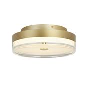 Searchlight 42651-40GO Cyprus - Gold LED Flush with Acrylic