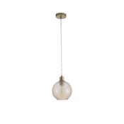 Searchlight 44520CP Radiance - Matt Gold Pendant