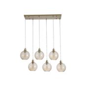 Searchlight 44520-6CP Radiance - Matt Gold 6 Light over Island