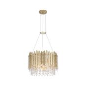 Spear - Gold 8 Light Pendant with Crystal image