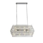 Searchlight 4512-12CC Rene - Chrome 12 Light over Island