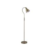 Adjustable - Antique Brass Floor Lamp image